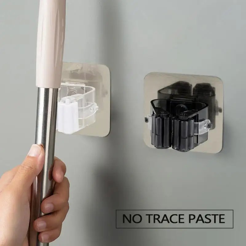 

Многофункциональная стойка-держатель, водонепроницаемые настенные прочные крючки, кухонные инструменты и гаджеты, вешалка для щетки и метлы, крючок на клейкой основе