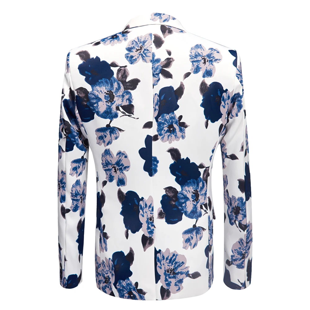 Мужской белый блейзер приталенные костюмы для мужчин деловое официальное пальто