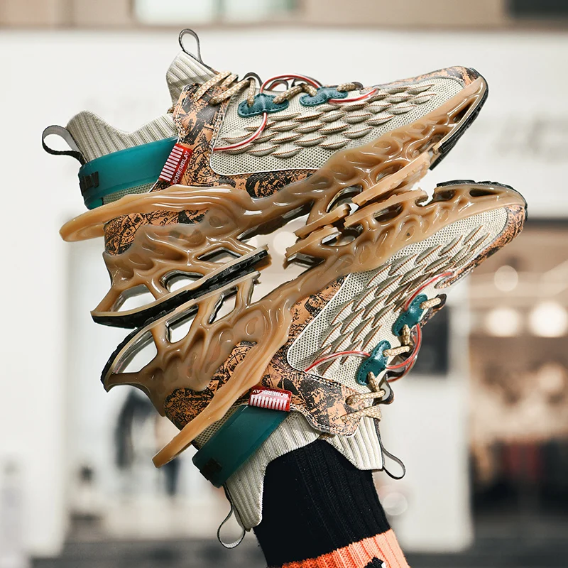 Fashion Blade Loafers Running Shoes for Men Luxury Designer Male Tenis Shoes Mens Casual Shoes Platform Shoes Men Shoes Sneakers