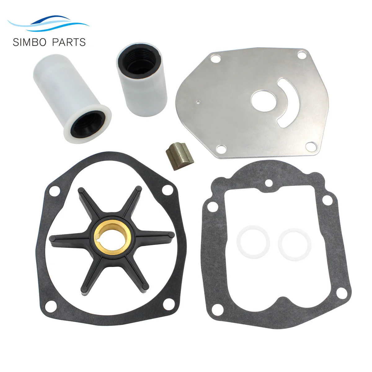 

Water Pump Impeller Kit For Mercury Mariner 25 30 40 50 HP 4-Stroke Outboard 47-821354A1 47-821354A2 821354A1 821354A2 18-4531
