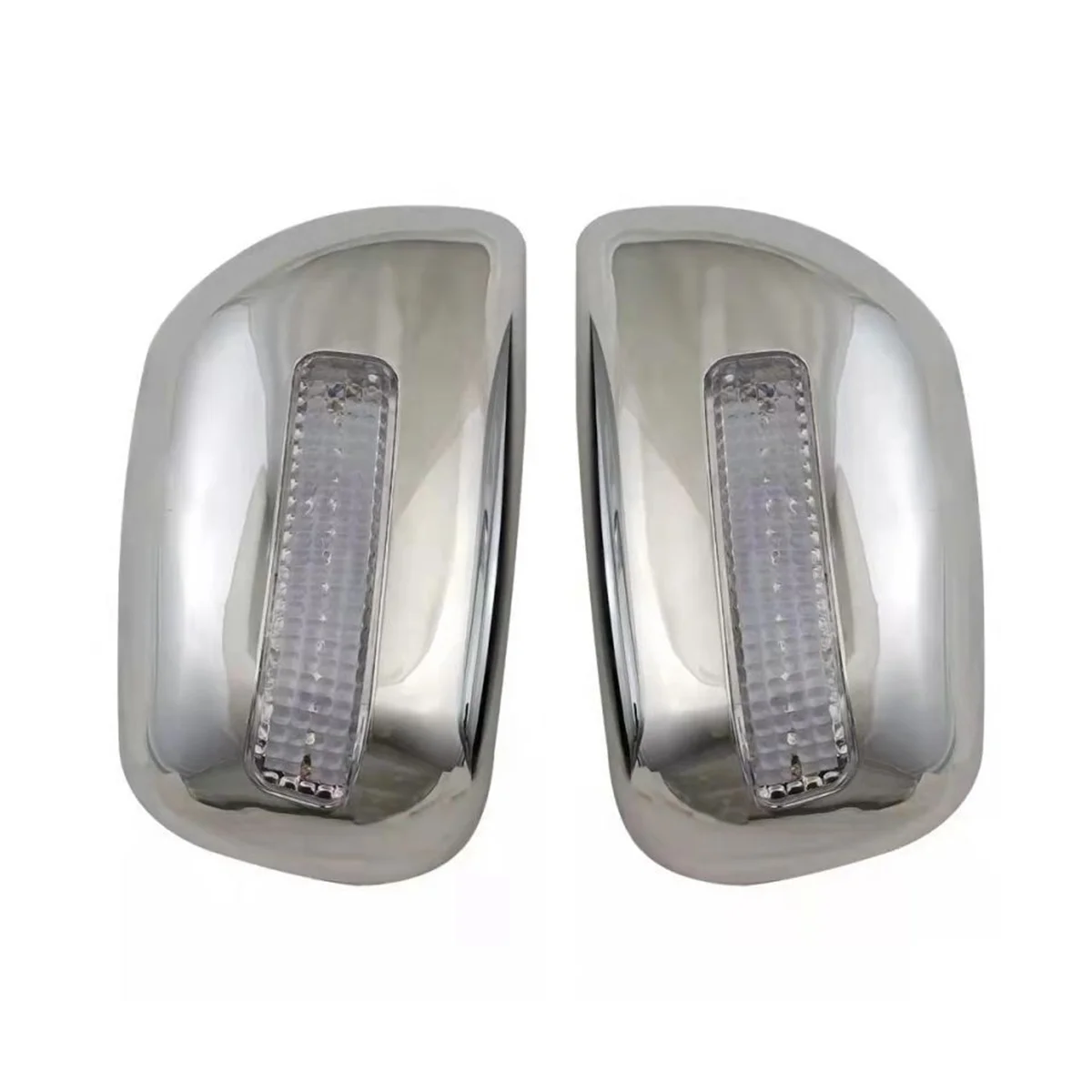

Car Chrome Silver Rearview Side Glass Mirror Cover Trim Rear Mirror Covers Shell for 2001-2007