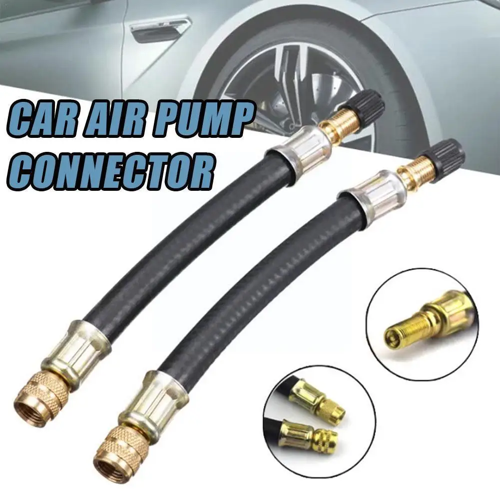 

Schrader 4.3/6.7/8.3 Inch Flexible Tire Extension And Rubber Suitable For Harleys Rv Stroller Bicycles Q8r4