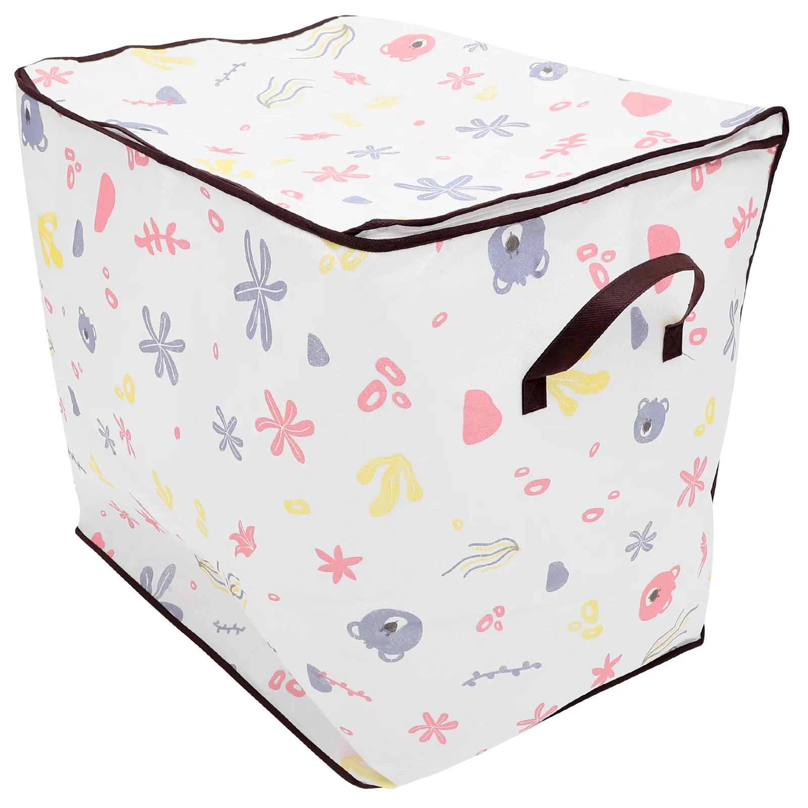 

Storage Basket Clothes Bag Child Organizer Pouch Closet Cabinet Non-woven Fabric Blankets