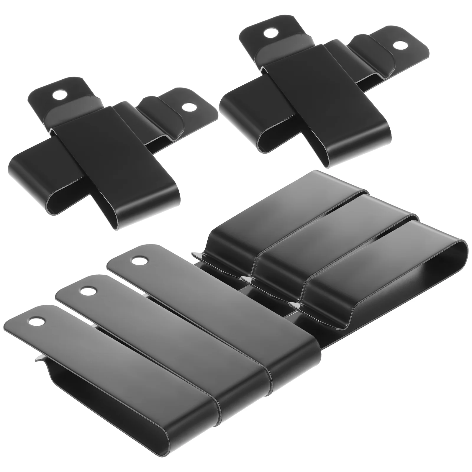 

10 Pcs Metal Belt Clip Wallets Buckle Jacket Sheath Iron Accessory Holster Clips Key