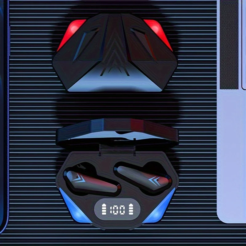 Игровые наушники-вкладыши с низкой задержкой дыхательная лампа наушники со