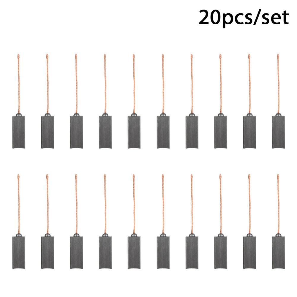 

20/10 шт., щётки для электродвигателя, 4,5x6,5x20 мм