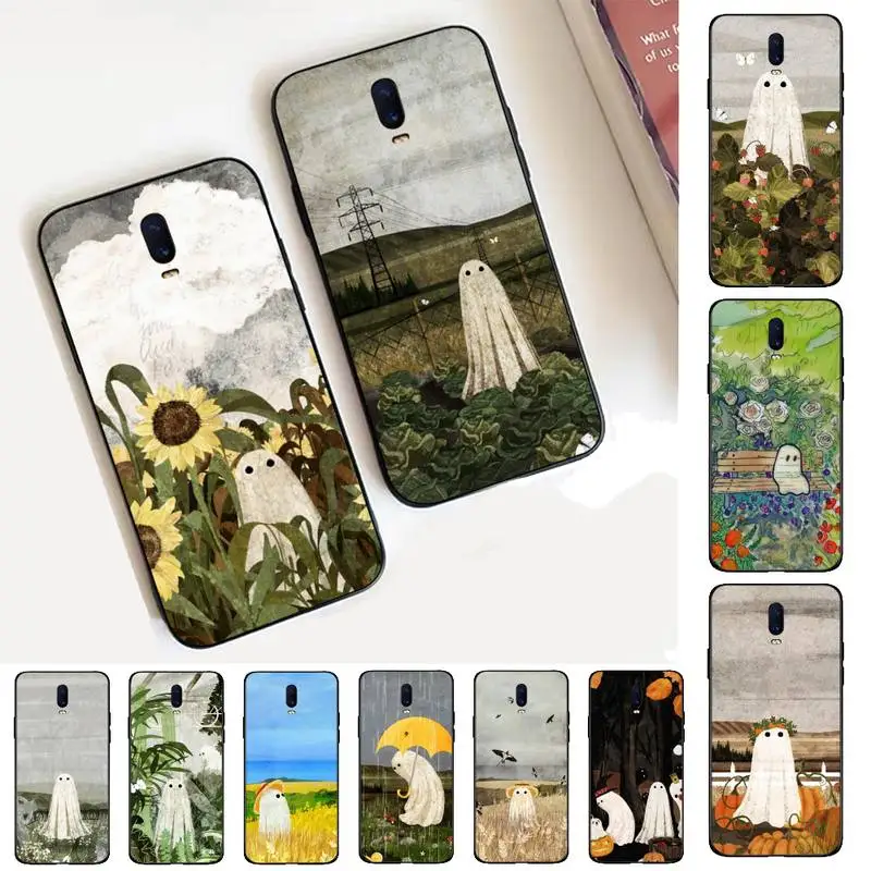 

There's a Ghost Phone Case for Vivo Y91C Y11 17 19 17 67 81 Oppo A9 2020 Realme c3
