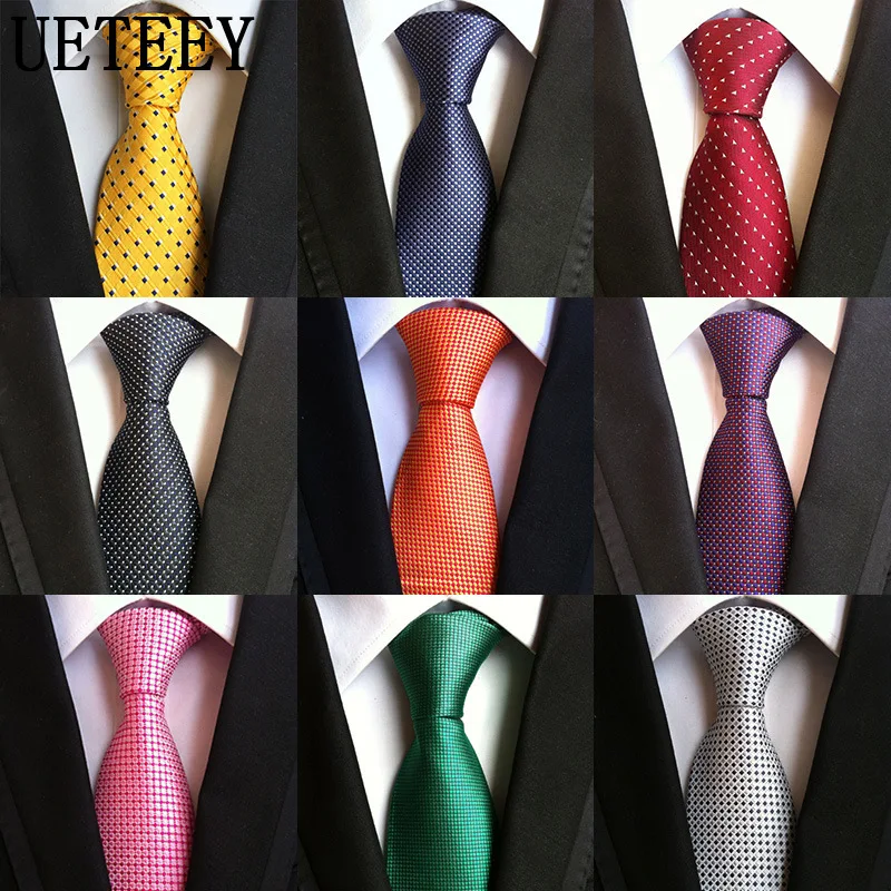 

Business Man Accessories Men's Formal Tie Striped Blue Gray Necktie Wide Tie Gift for Man Office Wedding Party Cravat