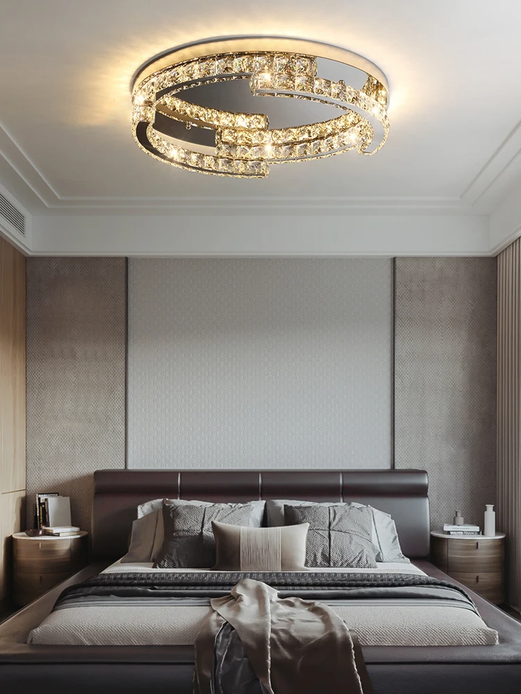 Высококачественная креативная художественная круглая Золотая люстра