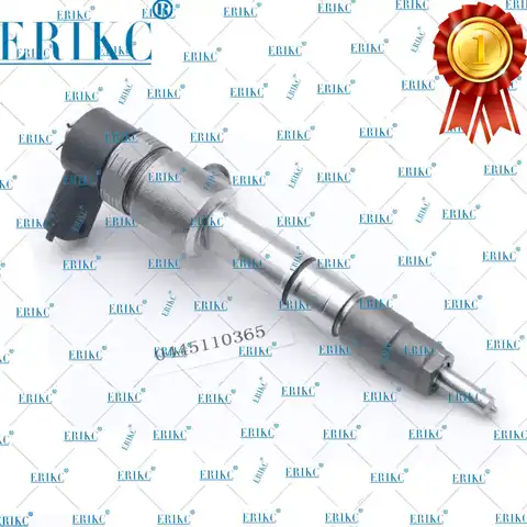 ERIKC топливный инжектор-адаптер с общей топливной магистралью 0445110365 электрический дизельный инжектор 0445 110 365 топливный инжектор с общей топ...
