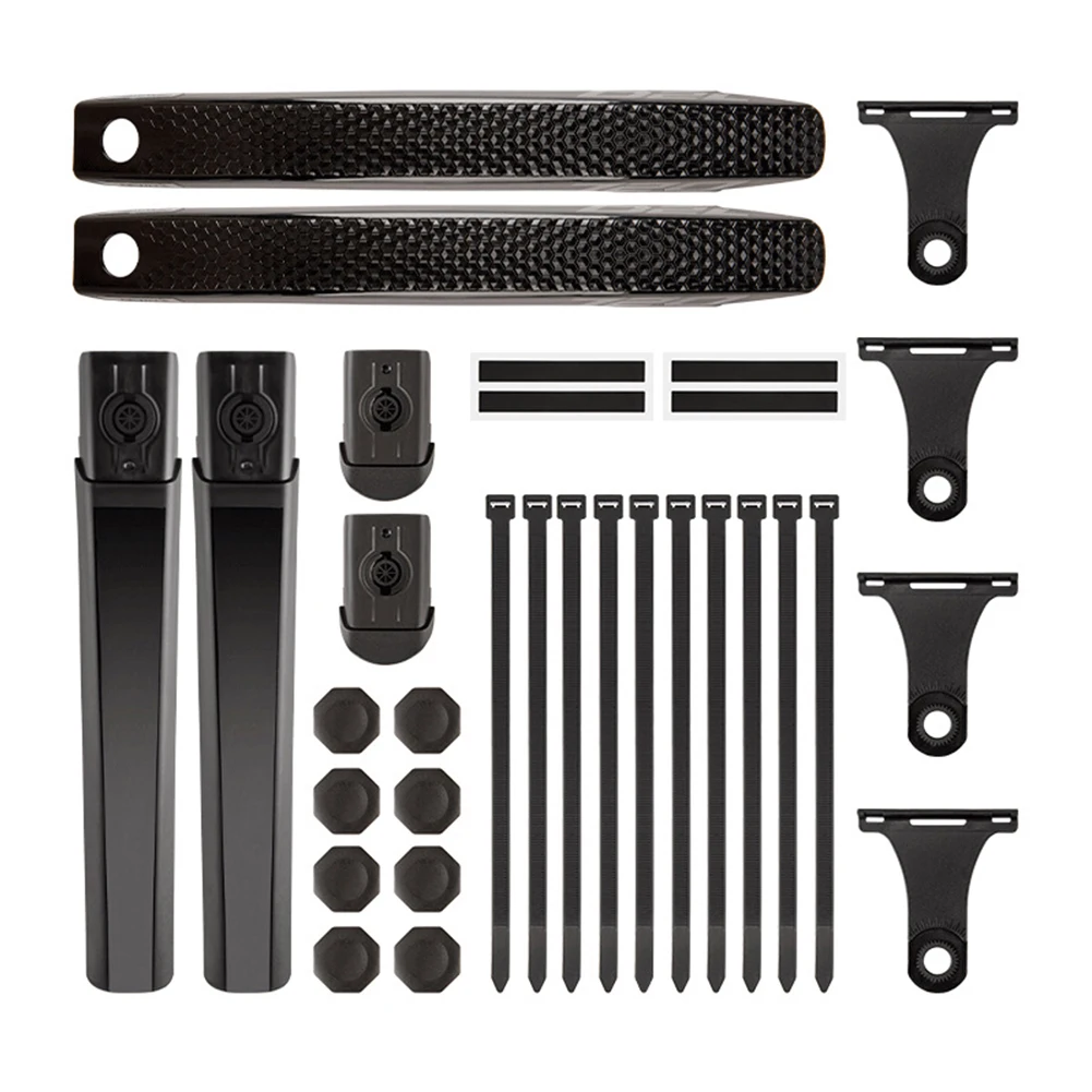 Передний и задний брызговик Регулируемый Ремни для защиты от царапин Обтекаемый