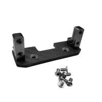 carbon fiber servo mount holder servo fixed bracket for axial scx10 scx10 ii 90046 110 rc crawler car upgrade parts