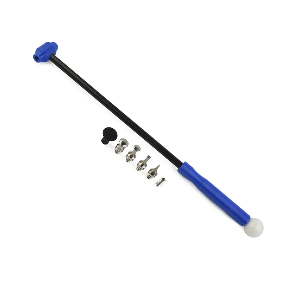 

Titanium Alloy Tapper Hammer With Carbon Fiber Handle M8 Screw For Car Dent Repair Tools Multi-head Hammer Car Accessories