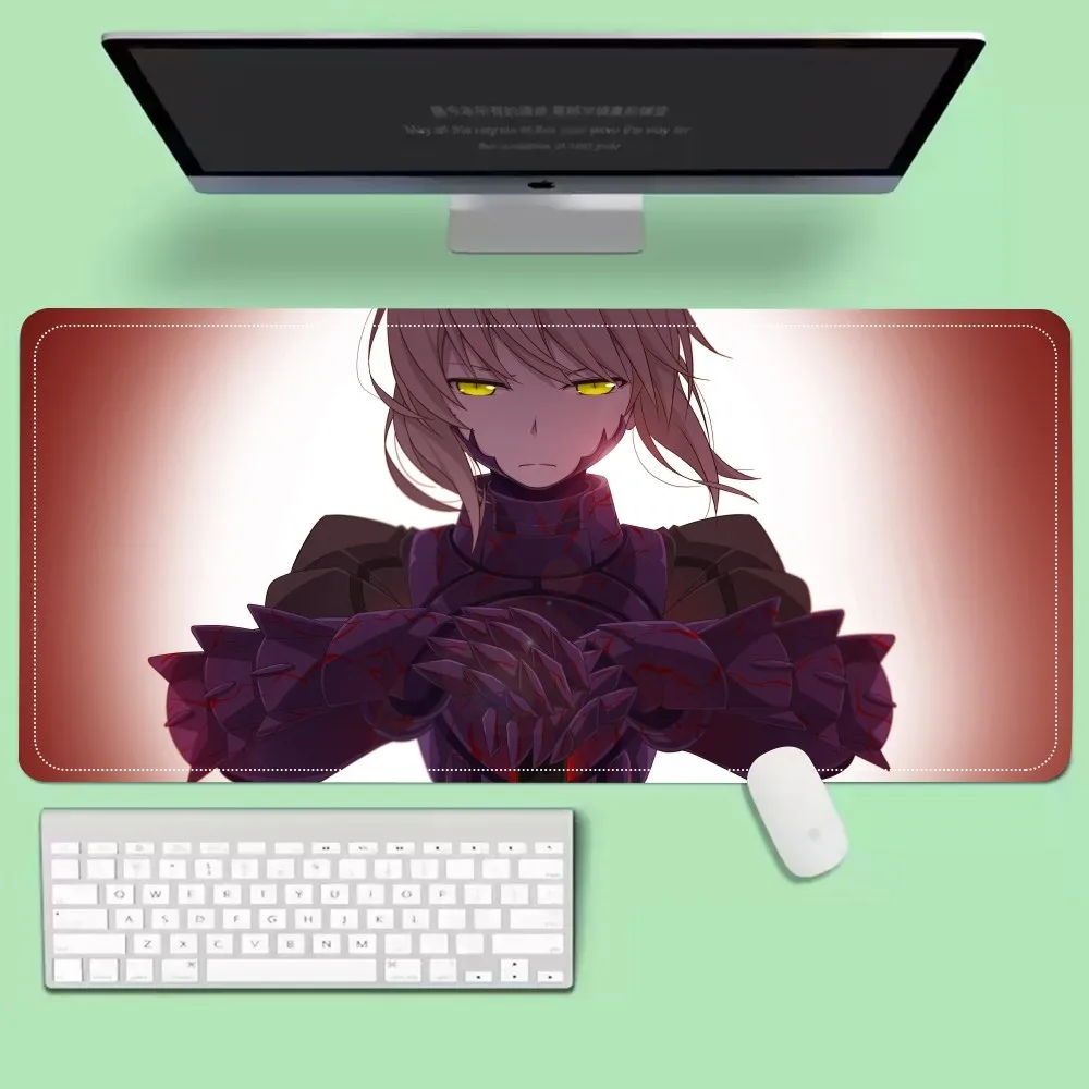 Fate Night Archer Emiya Cell Mousepad Mouse Pad Laptop Gaming Accessories Large Desk Mat Computer Gamer Keyboard Rug Ca