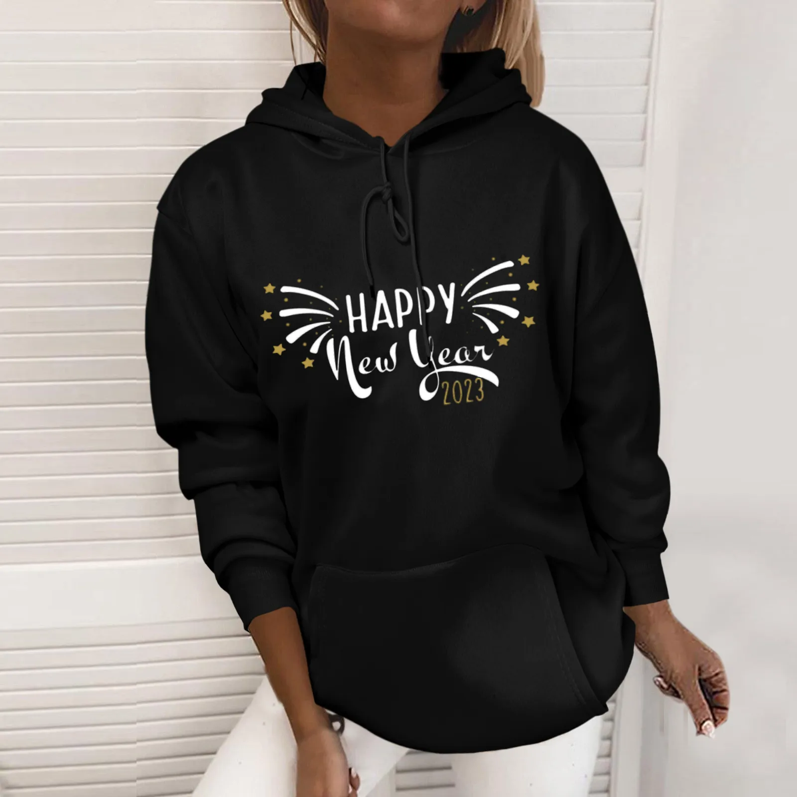 

Женские свитшоты на молнии, Рождественская блузка, пуловер, свитшот для женщин, свитшот с новогодним принтом, повседневный свитшот с длинны...