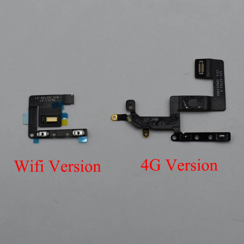 Фото Высокое качество для iPad Air 4 4G / Wifi версия A2316 A2324 A2325 A2072 кнопка регулировки громкости №1