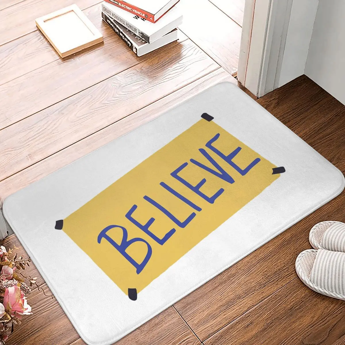 Противоскользящий коврик Ted Lasso-Believe напольный противоизносный ковер для кухни