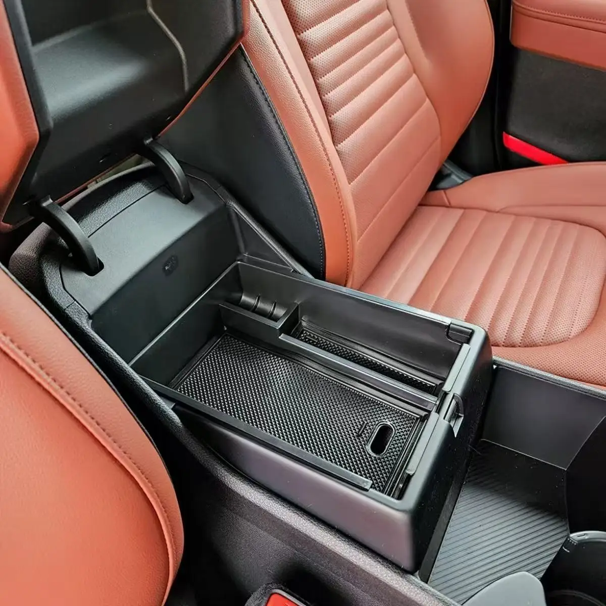 Фото Органайзер-лоток для центральной консоли, совместимый с Kia Sportage 2021-2025 NQ5, аксессуар для подлокотника, дополнительный органайзер-лоток №4