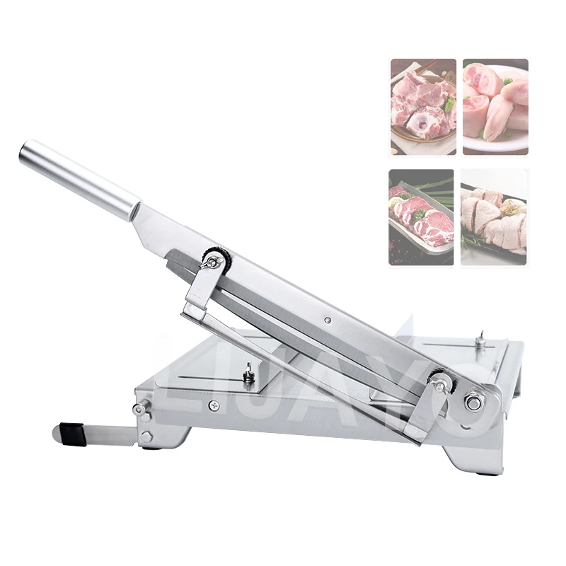 

13.5 Inch Bone Cutting Machine Stainless Steel Bones Meat Slicer Cutter Family Commercial