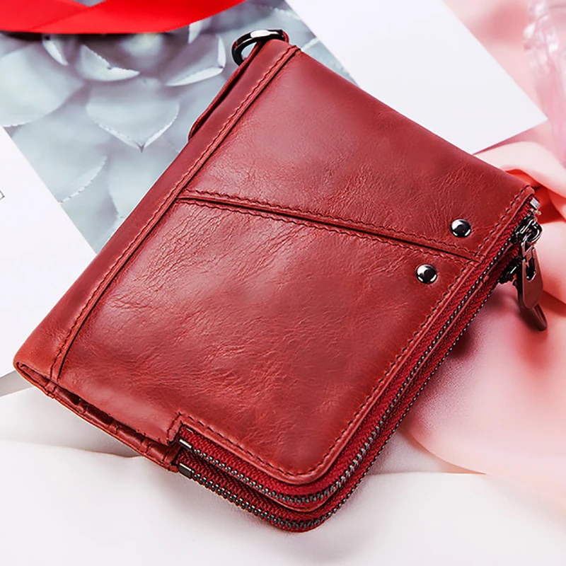 

Fashion Wallet 2022 Women Wallet Genuine Leather Female Purse Money Handbag Card Holders Phone Case Clip Pocket walet for women