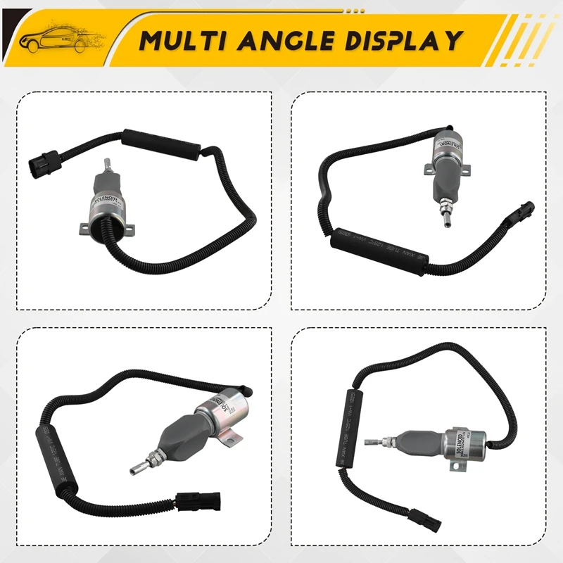 Электромагнитный клапан для остановки затвора топлива 12 В 13026882 Deutz сельского