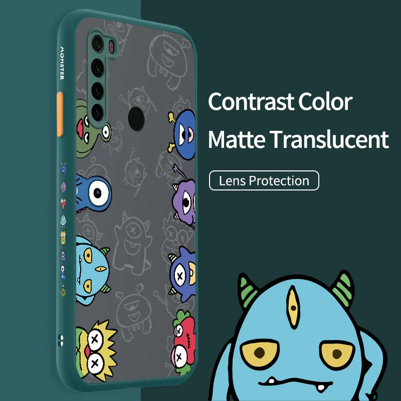 

For Xiaomi Redmi Note 8 2019 Note 9 9S 9T 11 Pro Plus 10 Lite 10X Poco M2 Pro X4 NFC Mini Diversified Monster Case