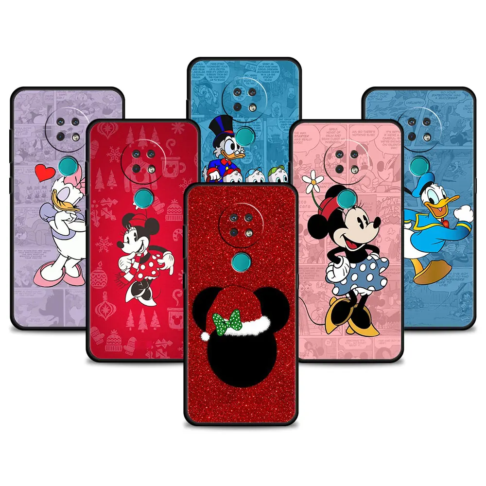 

For Nokia 2 2 2 4 8 1 5 7 5 3 X20 G21 XR20 X10 G11 G10 G50 C20 Luxury Fashion Celular Funda Disney mickey minnie quadrinhos