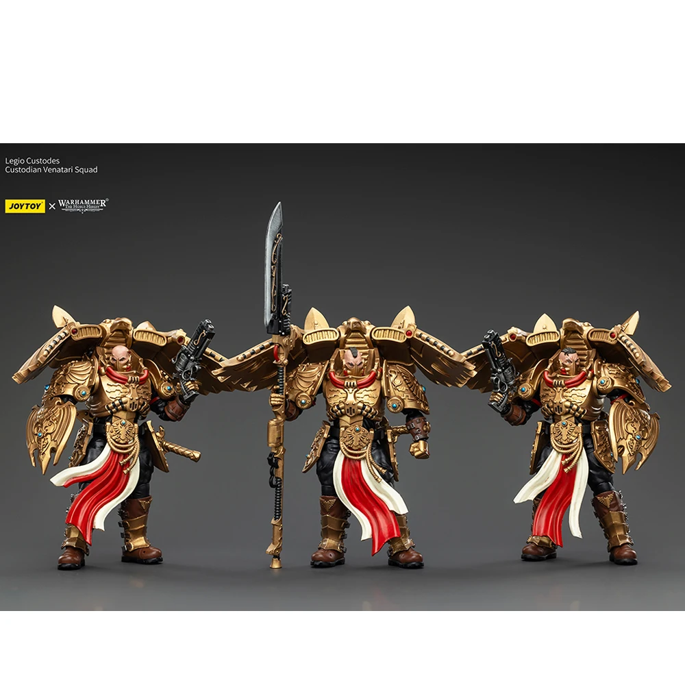 Фото [Предзаказ] JOYTOY Warhammer 40k 1/18 Фигурка Новое поступление Полная серия Legio Custodes Aquilon Terminator Squad 6Styles №3