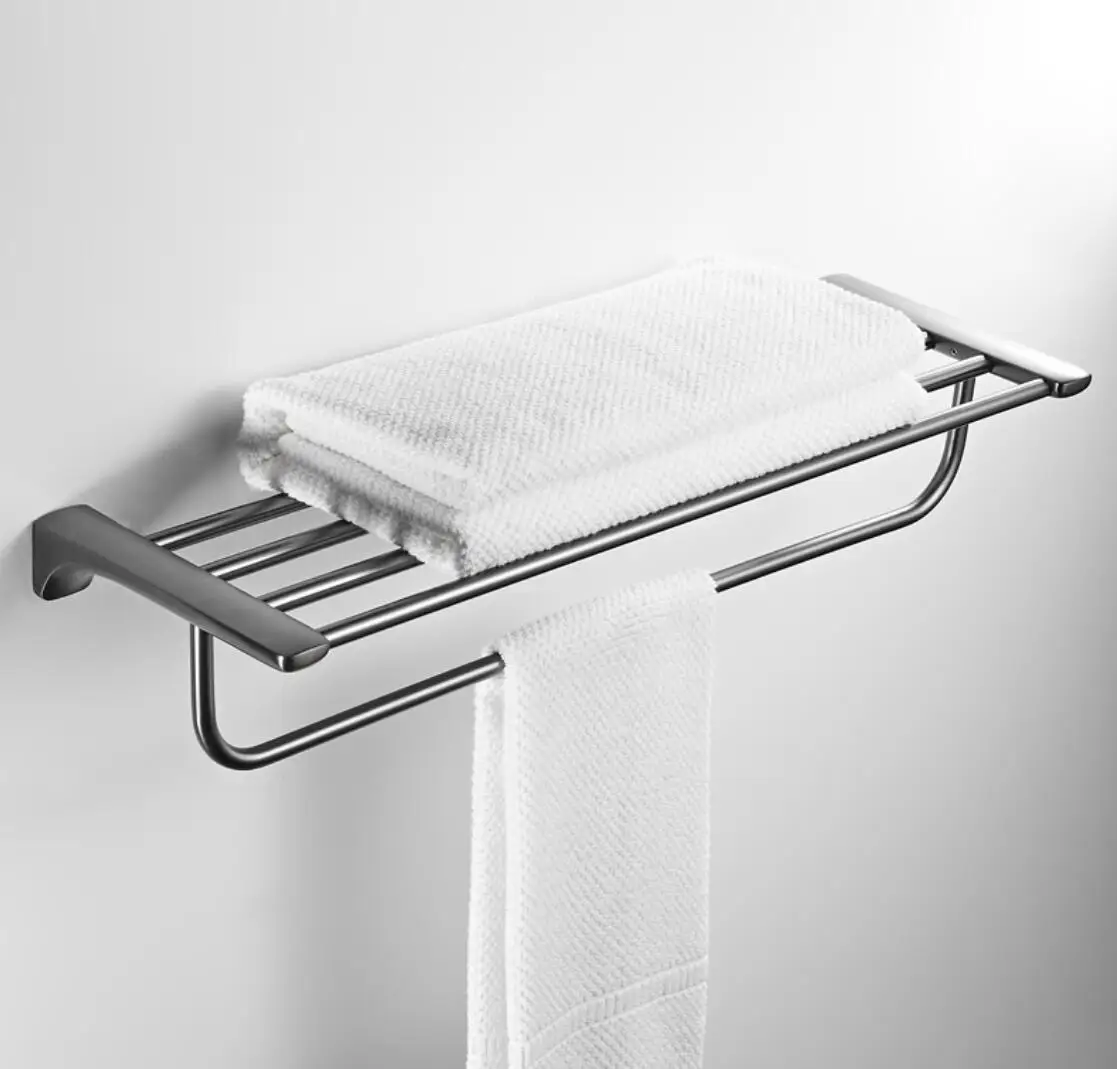 Роскошный серый комплект из 6 предметов аксессуаров для ванной комнаты набор