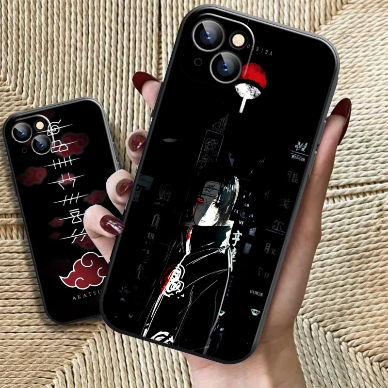 

Akatsuki Uchiha Itachi Naruto For iPhone 13 12 11 Pro Max 13 12 Mini 5 5s 6 6S 7 8 Plus X XR XS Max Phone Case Funda Soft