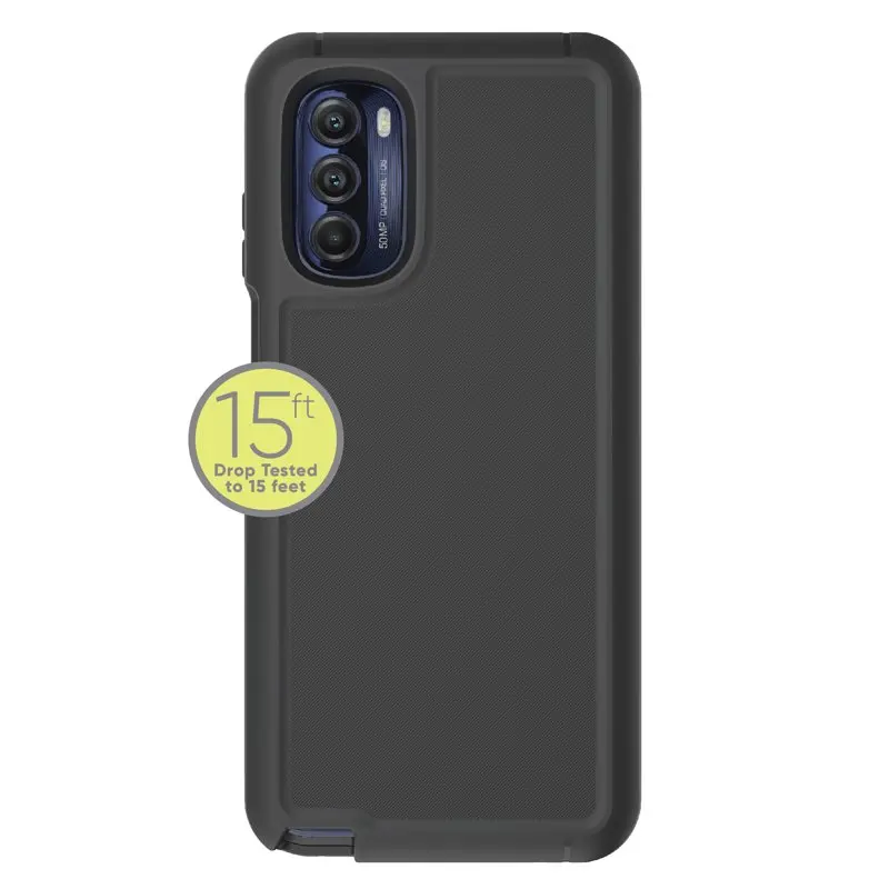 2023 new for Rugged Phone Case for moto g STYLUS (2022) - Black