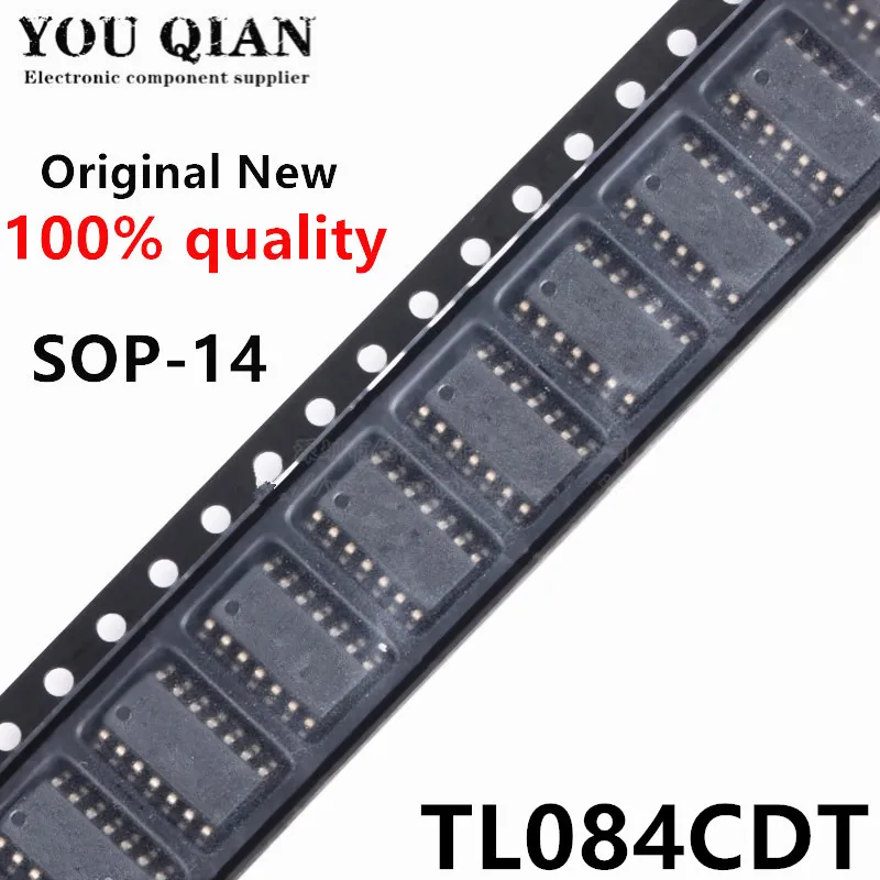 10 шт. TL084CDT SOP14 TL084 SOP 084C SMD TL084CDR SOP-14 TL084C новая и оригинальная интегральная схема