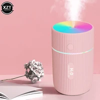portable ultrasonic diffusion colorful cup humidifier with led night lamps for car home air purifier