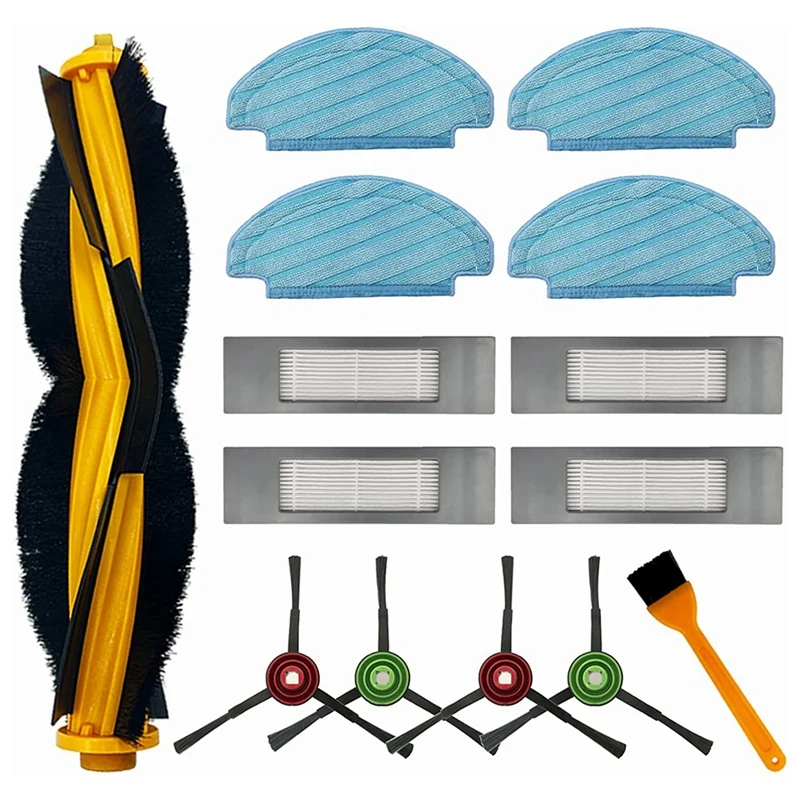 

Сменная основная и боковая щетки, Hepa-Фильтр Для Ecovacs N8 N8pro T8 T8 AIVI T8max аксессуары для робота-пылесоса