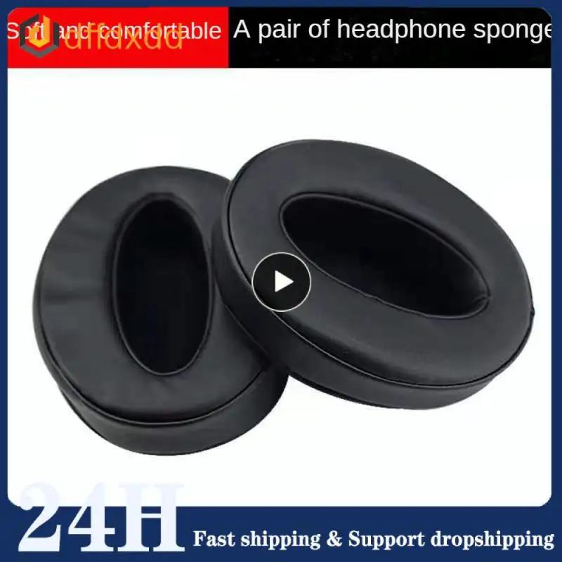 

Earphone Bass Performance Ear Pads Sponge Headphone Cushion Cover Wear And Tear Headphone Sponge Case Headphone Accessories Soft