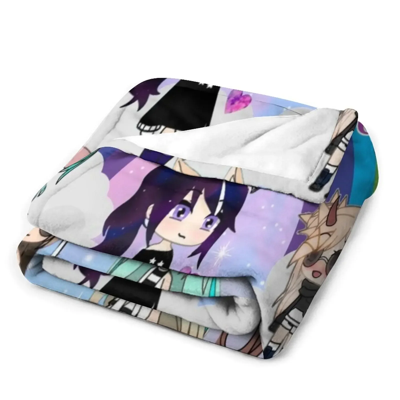 Gacha Lifeanime плюшевый плед