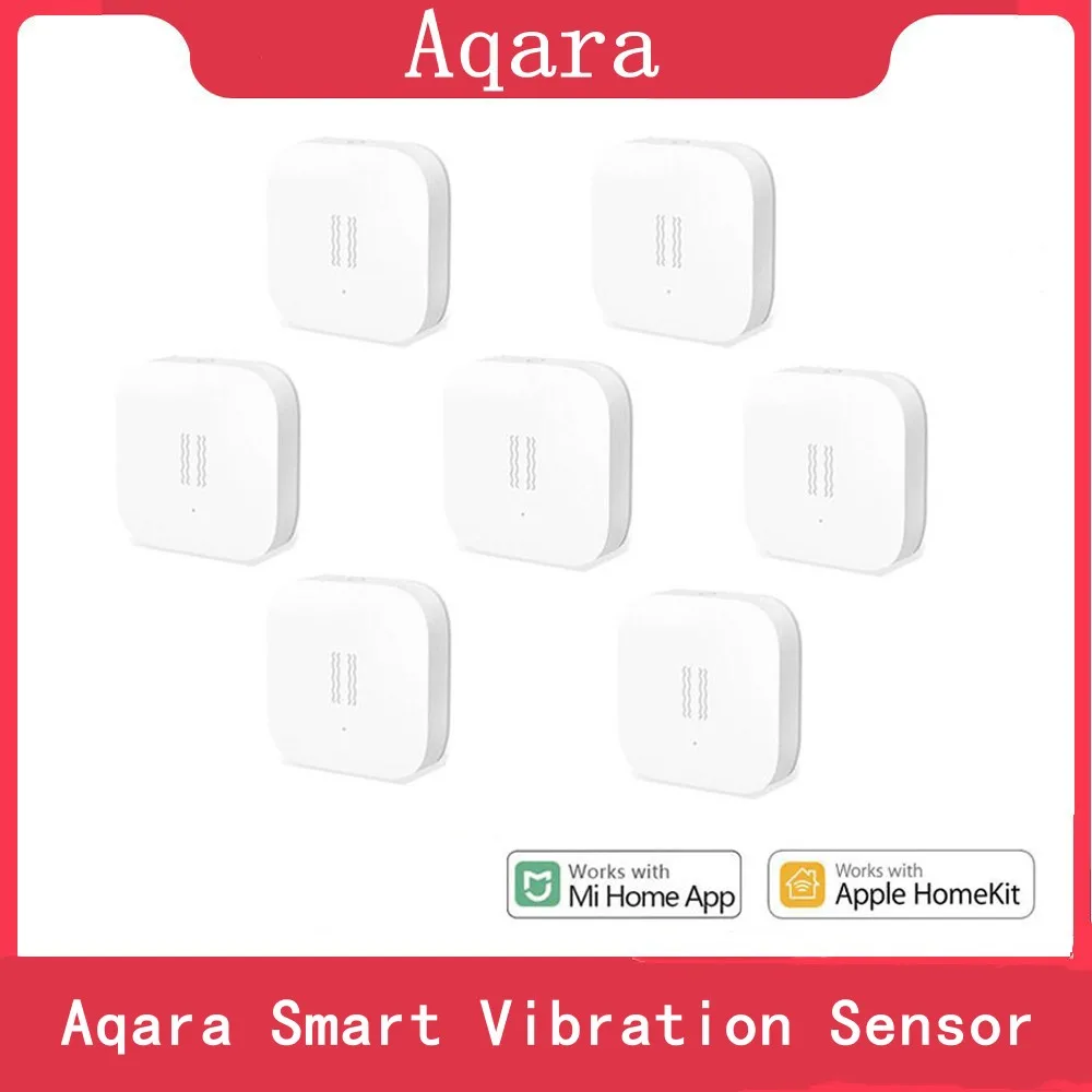 

Aqara Smart Vibration Sensor Zigbee Motion Shock Sleep Sensor Detection Alarm Monitor Built-in Gyro For Home Safety Mi Home App