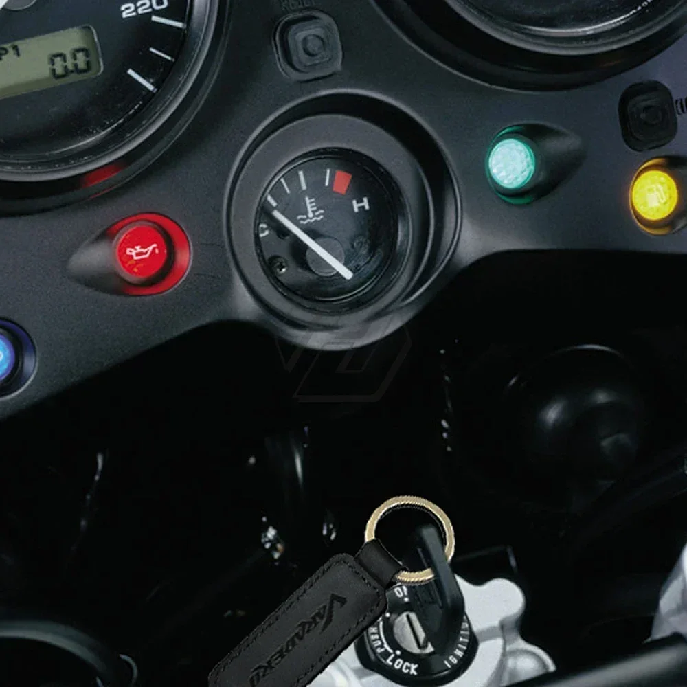 Для Honda XL125V XL125 XL1000 XL1000V Varadero брелок для ключей из воловьей кожи мотоцикла