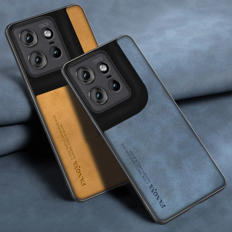 For Motorola ThinkPhone 25 Case Luxury PU Leather Phone Moto ThinkPhone25 5G Back Cover Silicone Protection