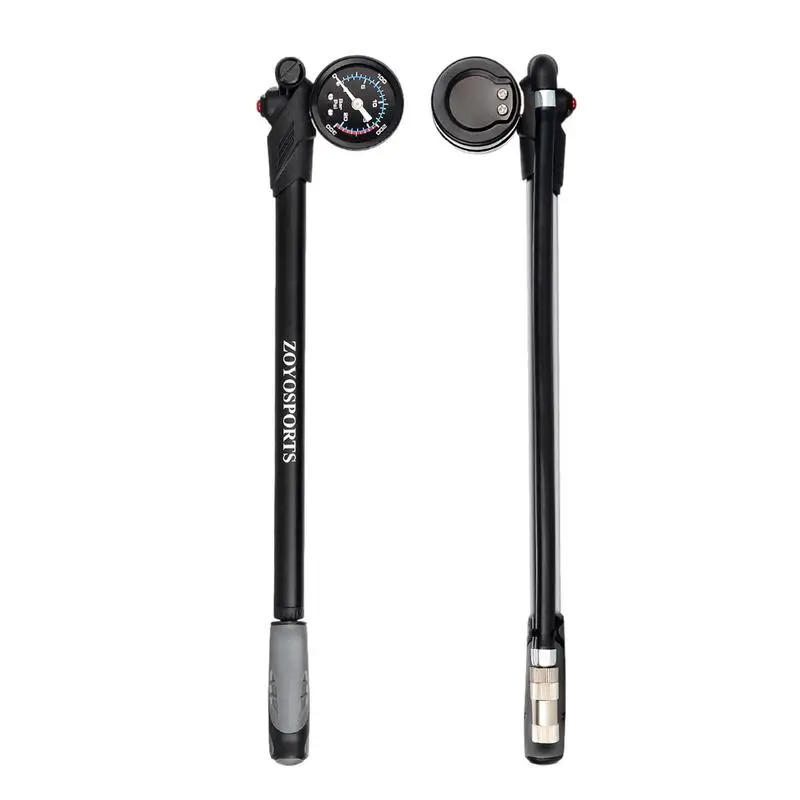 

Велосипедный вилочный насос 300psi, амортизационный насос высокого давления для горного велосипеда с манометром, Универсальный велосипед из алюминиевого сплава