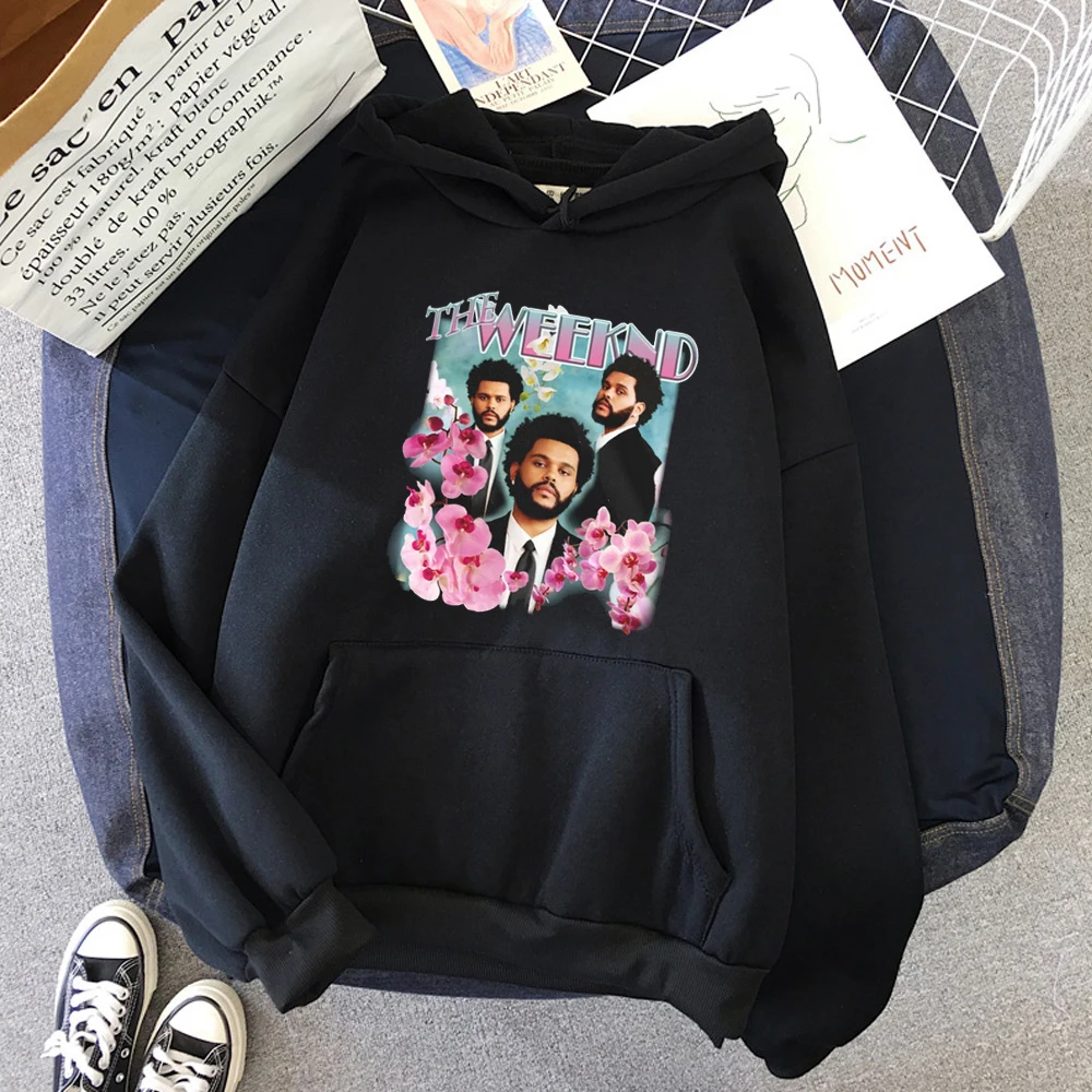 

Weeknd Hoodies Hip Hop Sweatshirts Streetwear Men Hooded Pullover Unisex Long Sleeve Harajuku Sweatshirts Hoodies Women Tops