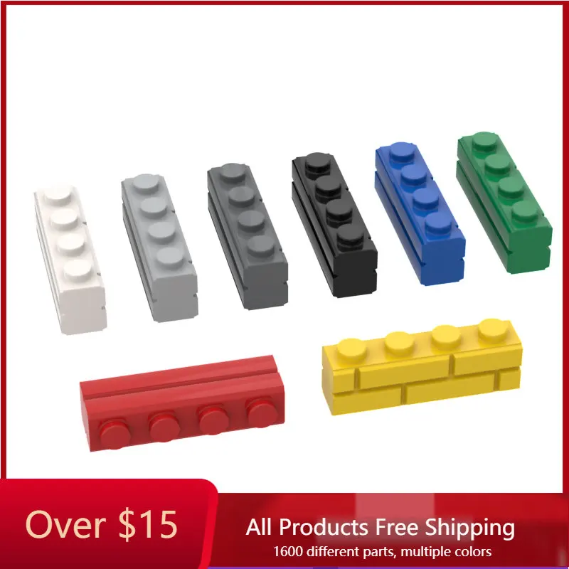 

10 шт., Детский конструктор MOC, 15533 дюйма, 1x4 дюйма