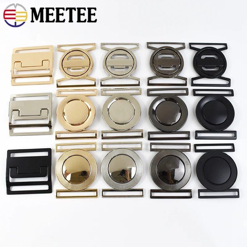 1/3/5 шт. 50 мм Металлические пряжки для ремня, декоративные пуговицы для ветровки пальто, куртки, платья, застежки для шитья, пуговицы «сделай сам», аксессуары для сумок и одежды