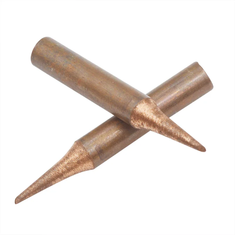 

900M 1C Pure Copper Soldering Iron Tip Lead-free Welding Sting For Hakko 936 FX-888D Saike 909D 852D+ Soldering Iron Station