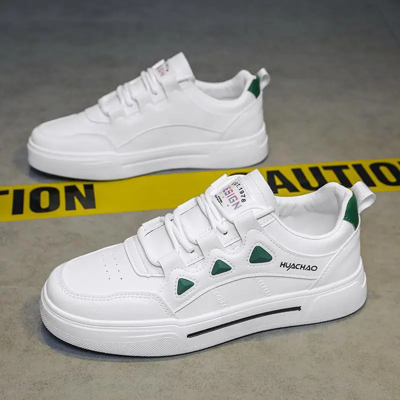 

Tide Men's Shoes Autumn Sports Casual Borad Shoes Niche Design Boys White Shoes German Training Fashion Shoes