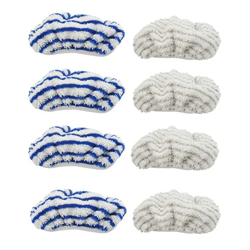 

1 Set Microfibre Cloth Pads Replacement Accessory For Rowenta Clean&Steam ZR005801 Cleaner Washable