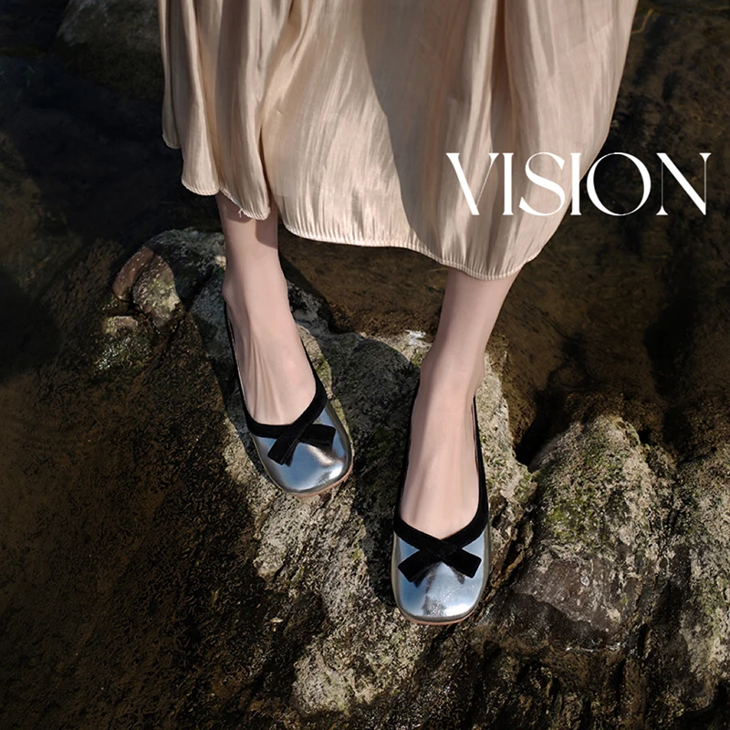 Туфли женские с квадратным носком лоферы без застежки плоская подошва