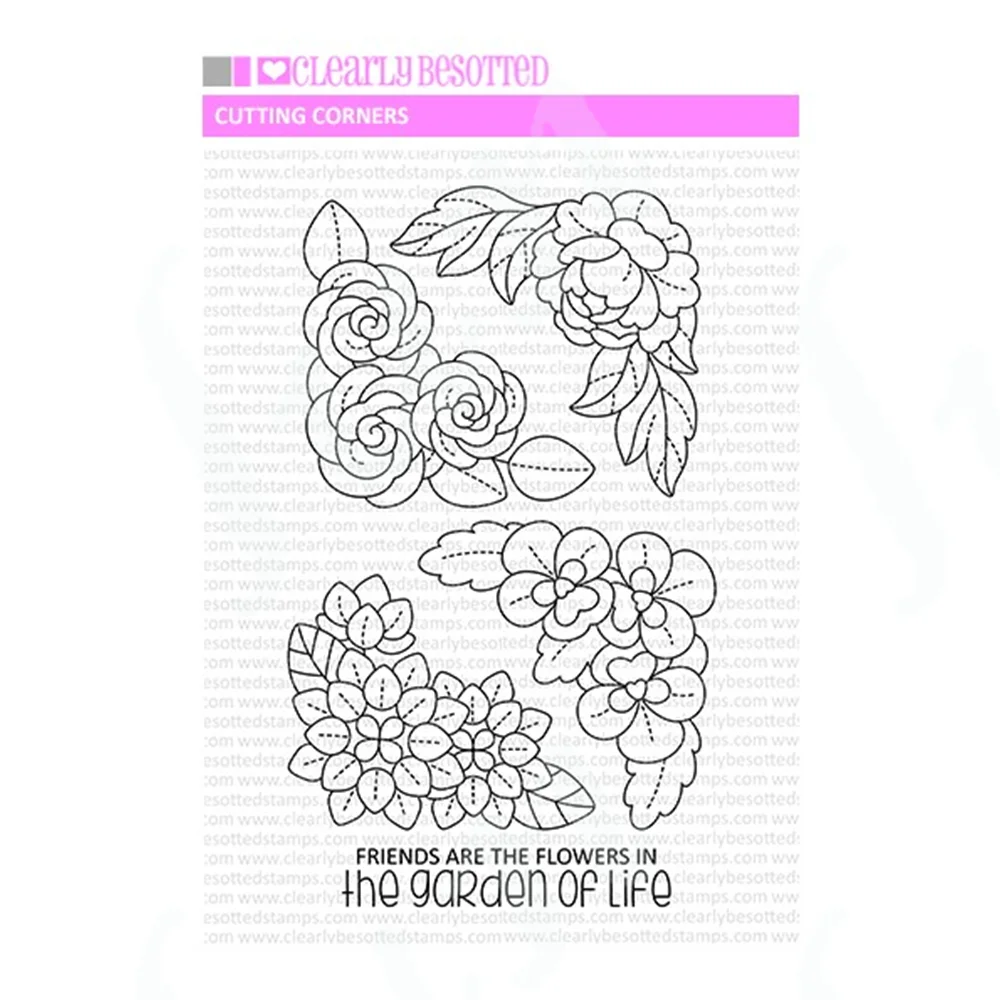 

Corners Stamps and Dies New Arrival 2023 Scrapbooking Diary Decoration Stencil Embossing Template Diy Greeting Card Handmade