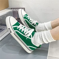 new men flats casual canvas shoes male students sneakers