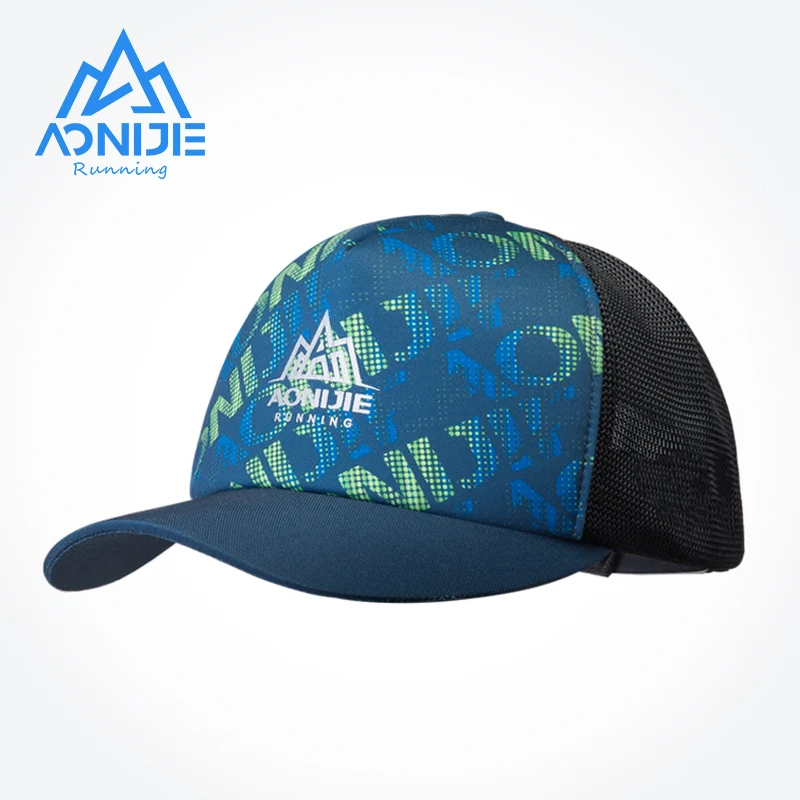 

AONIJIE E4106 New Men's Women's Sports Adjustable Sun Visor Baseball Cap Trucker Hat Mesh Back For Running Hiking Marathon Trail